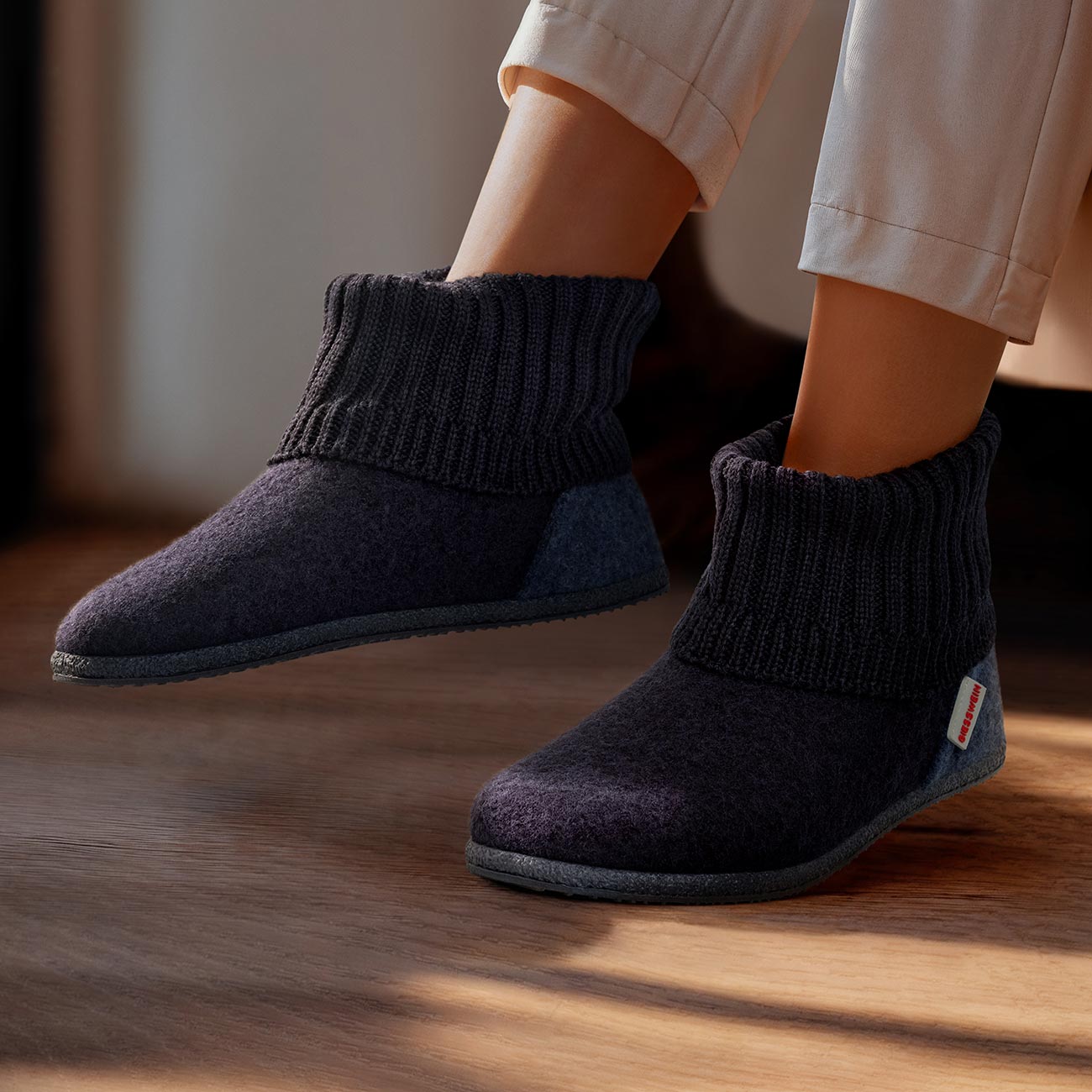 chaussons antidérapants adulte