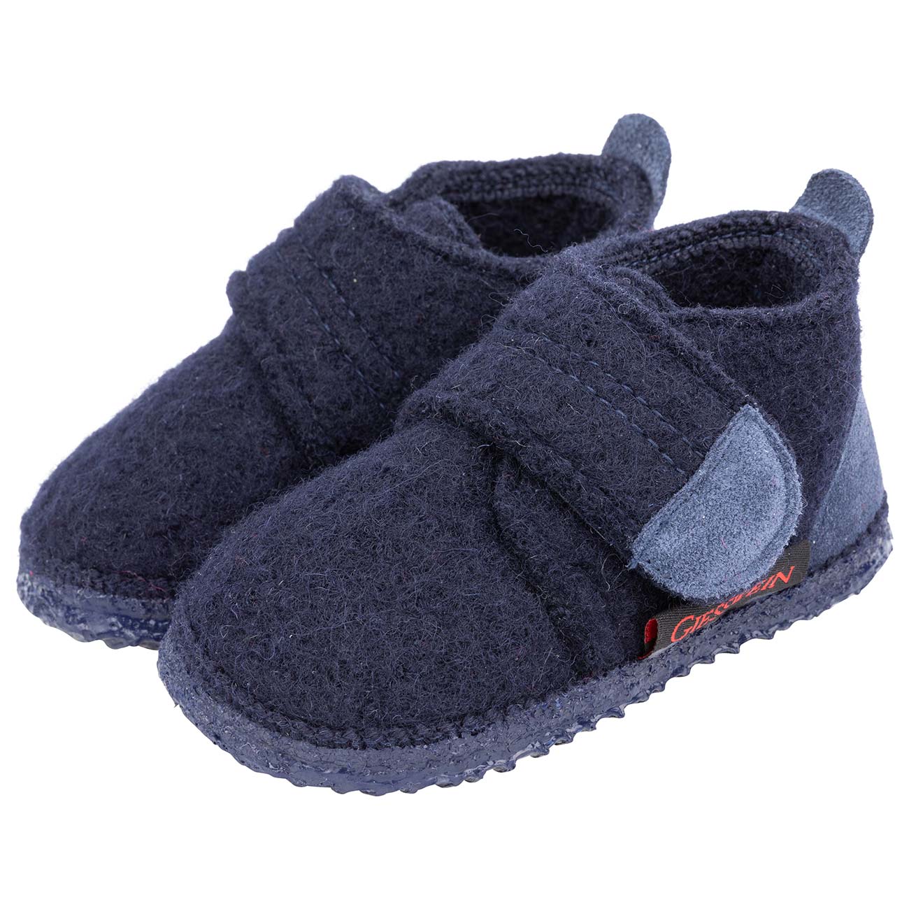 chausson laine et cuir pour bébé