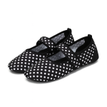 chausson ballerine pliable à motif