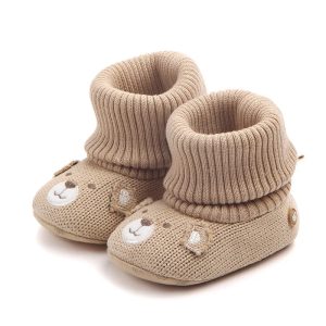 Chausson Bébé Tête Ours