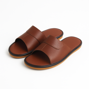 Chausson Cuir Sandale élégant