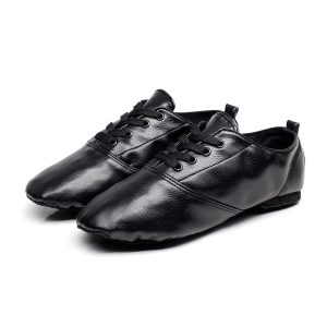 chausson de jazz en cuir élégant