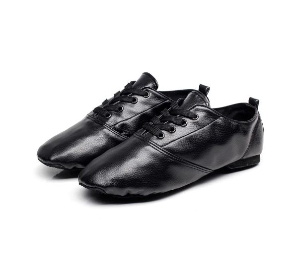 chausson de jazz en cuir élégant