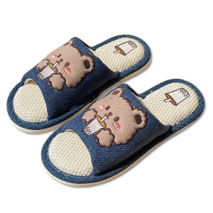 Chausson Ours unisexe élégant