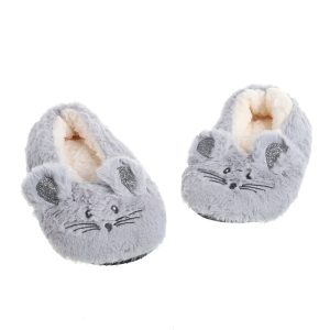 chaussons souris femme