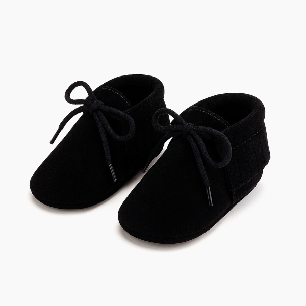 chausson à frange bébé