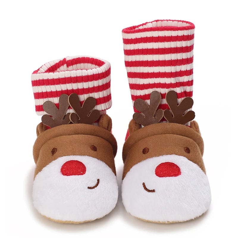 chaussures bébé Noël