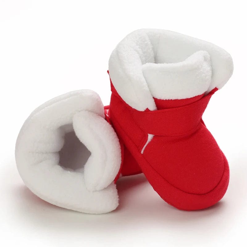 chaussons bébé luxe Noël
