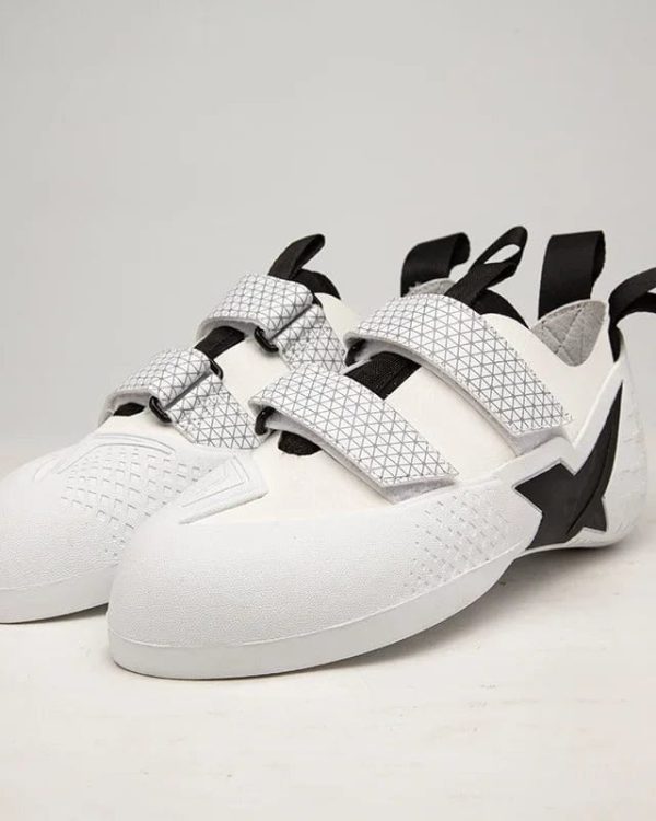 chaussons blanc d'escalade famille
