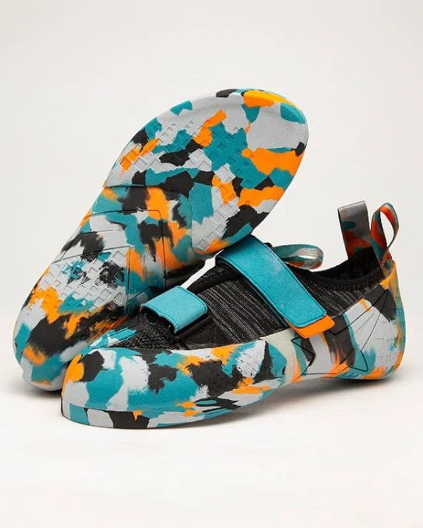 chaussons coloré escalade famille