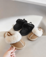 chaussons enfant nuage fourrés