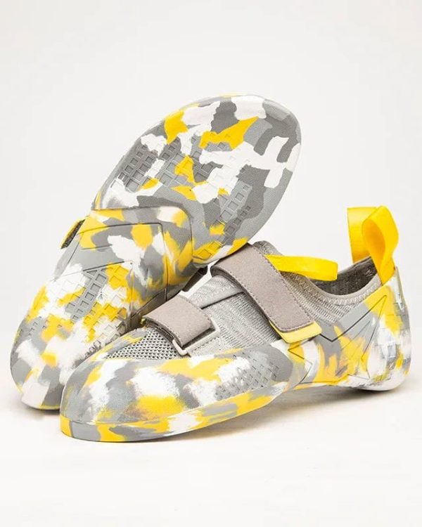 Chaussons Jaune et Gris Escalade Famille