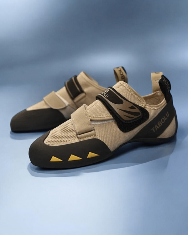 chaussons marron escalade