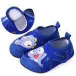 chaussons garçon à scratch singe