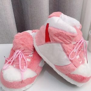 Chaussons basket cocooning pour enfant coloris pastel