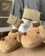 Chaussons chien douillet