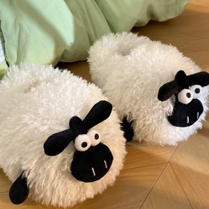chaussons mouton rigolo