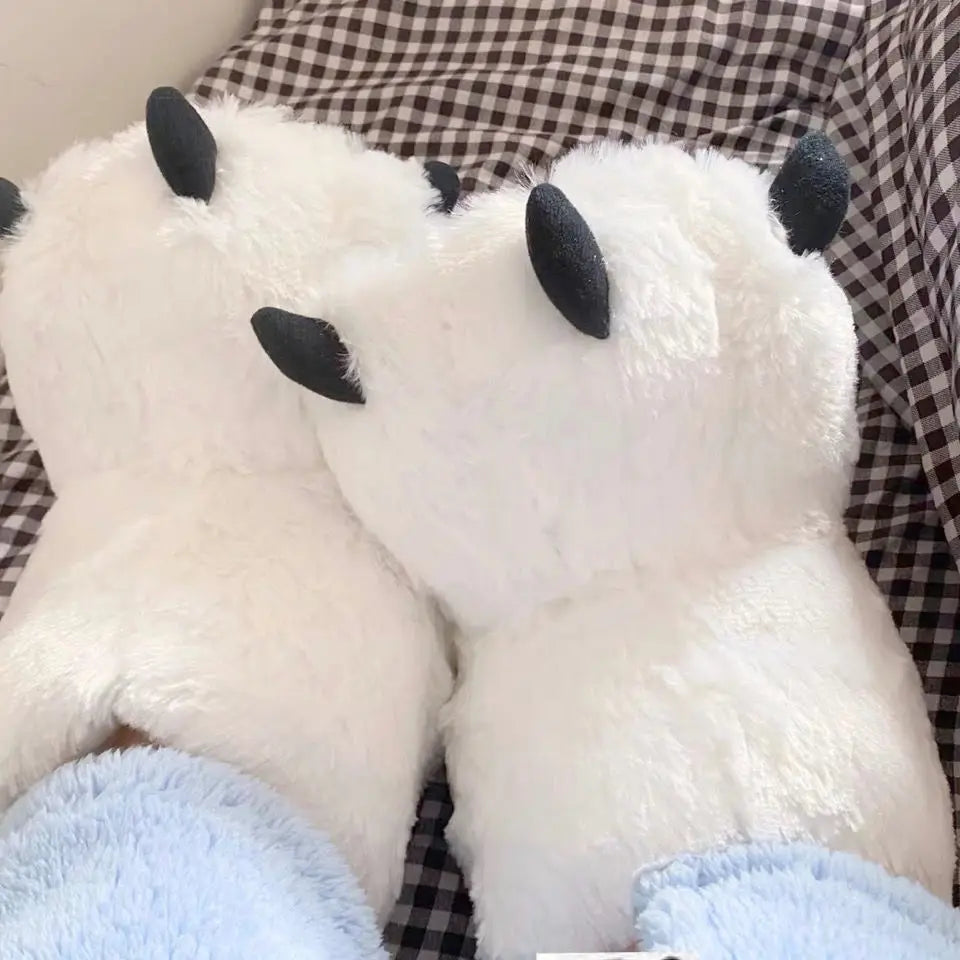 design pattes d'ours en chaussons