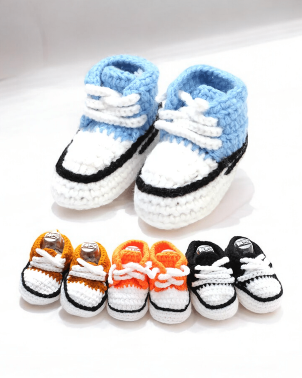 chaussons bébé en tricot