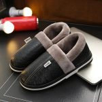 Univers-chaussons en cuir imperméable