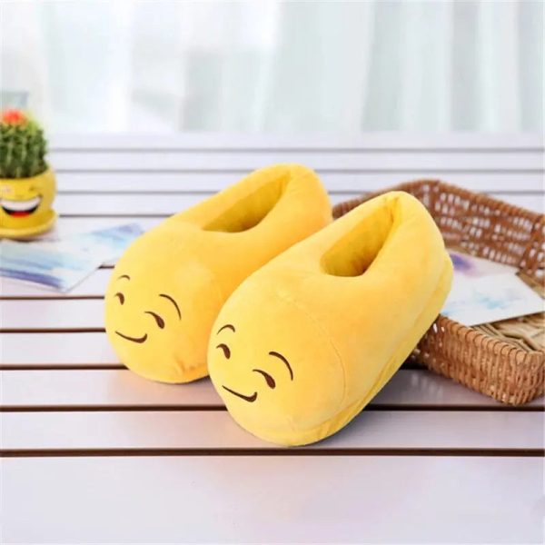 Chaussons emoji Coquin en coton