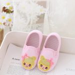chaussons fille charentaises petite fille rose