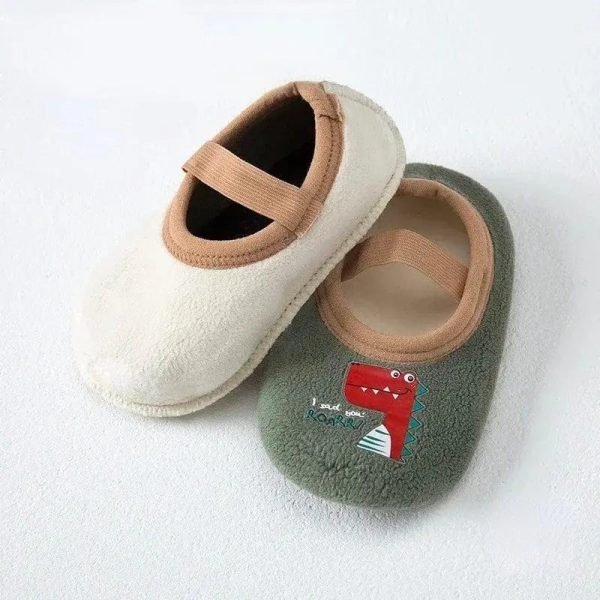 chaussons bébé dinosaure