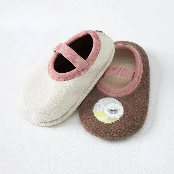 chaussons bébé fermés mouton