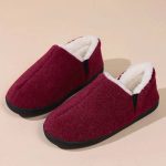 charentaises fourrure homme
