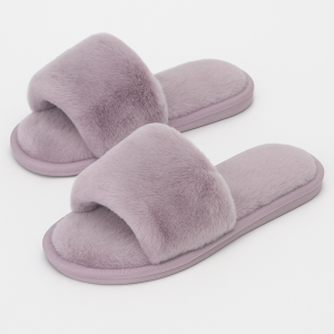 chaussons sans motif femme