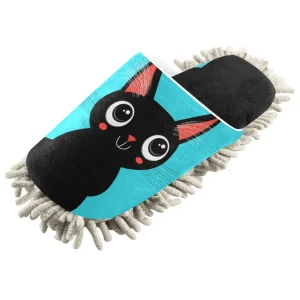 Chaussons nettoyage maison kawaii anti-poussière
