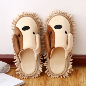 Chaussons serpillières microfibre réutilisables