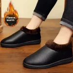 confortables chaussons homme laine de mouton