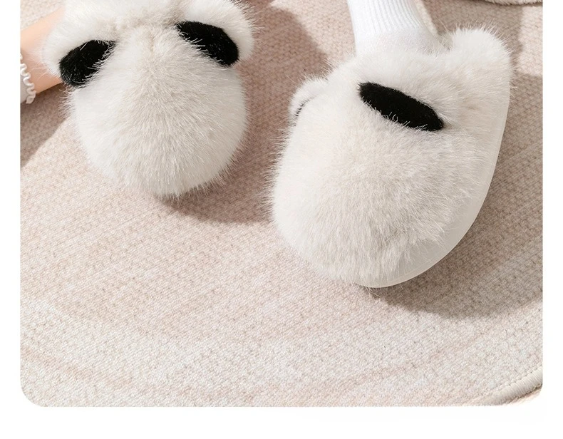 chaussons chauds Panda