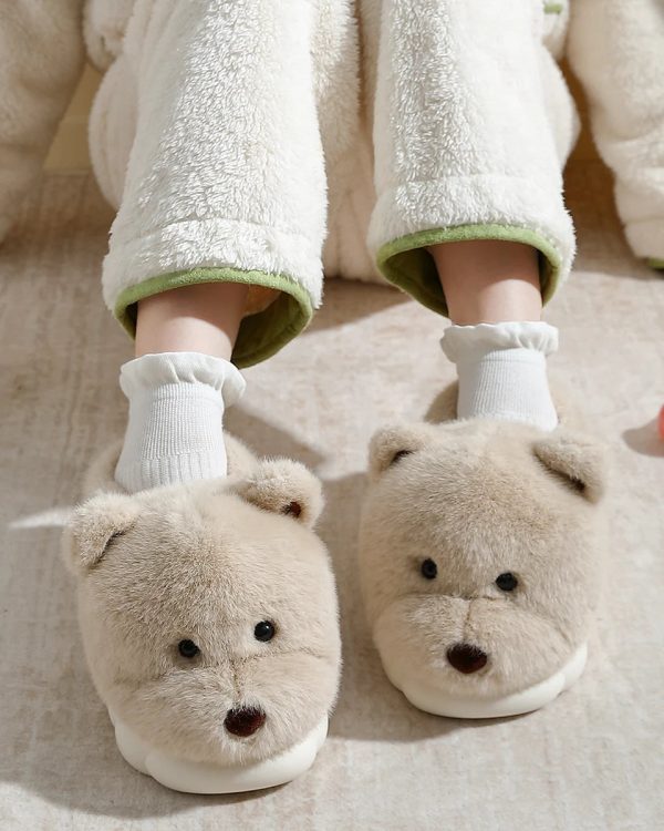 chaussons chien grandes tailles homme