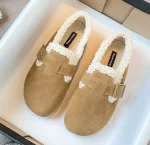 chaussons femme chauds nordiques traditionnels
