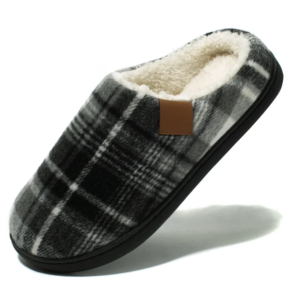 charentaises homme élégantes noir et gris