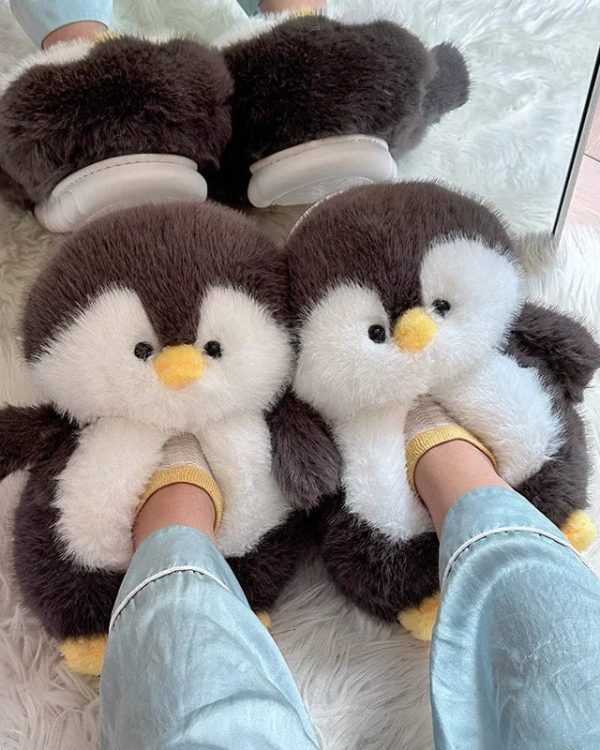 Chaussons Animaux Pingouin Adorable