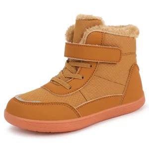 chaussons de neige enfant beiges