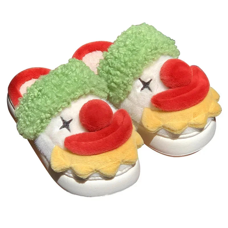 chaussons originaux style clown