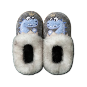 chausson bottine dinosaure enfant