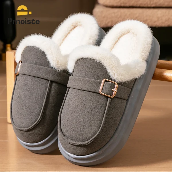 chaussons femme confort hiver