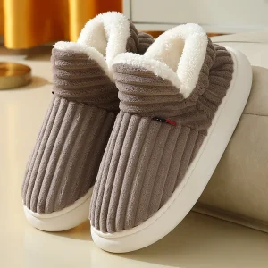 chaussons originaux homme intérieur peluche