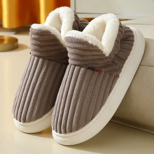 chaussons originaux homme intérieur peluche