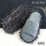 chaussons microfibregris