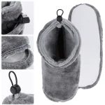 chaussons chauffants cachemire luxe