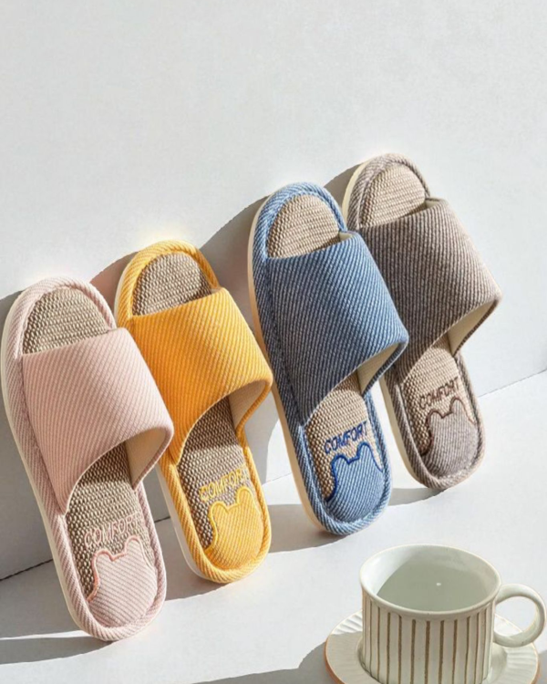 sandales esprit lin