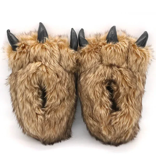 Chaussons homme patte d’ours