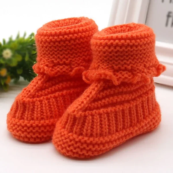 chaussons bébé laine écologique