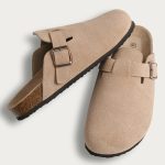 Chaussons sabots beiges Univers-chaussons